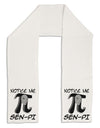 Notice Me Sen-Pi Adult Fleece 64&#x22; Scarf-TooLoud-White-One-Size-Adult-Davson Sales