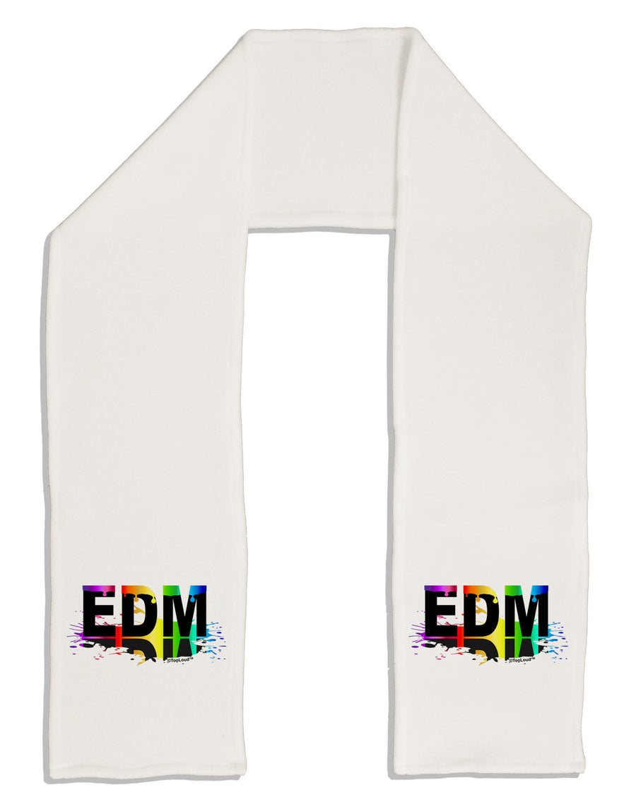 Paint EDM Adult Fleece 64&#x22; Scarf-TooLoud-White-One-Size-Adult-Davson Sales