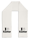 I Egg Cross Easter Design Adult Fleece 64&#x22; Scarf by TooLoud-TooLoud-White-One-Size-Adult-Davson Sales