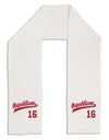 Republican Jersey 16 Adult Fleece 64" Scarf-TooLoud-White-One-Size-Adult-Davson Sales