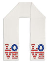 American Love Design Adult Fleece 64&#x22; Scarf by TooLoud-TooLoud-White-One-Size-Adult-Davson Sales