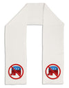 Distressed No Republicans Sign Adult Fleece 64&#x22; Scarf-TooLoud-White-One-Size-Adult-Davson Sales