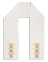 Three Kings Day - C M B Crowns Adult Fleece 64&#x22; Scarf by TooLoud-TooLoud-White-One-Size-Adult-Davson Sales