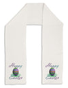 One Happy Easter Egg Adult Fleece 64" Scarf-TooLoud-White-One-Size-Adult-Davson Sales