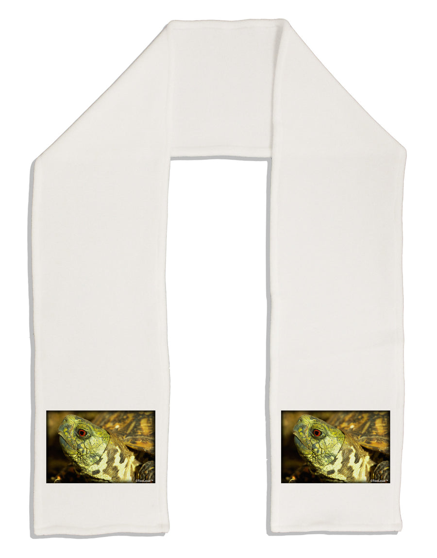 Menacing Turtle Adult Fleece 64&#x22; Scarf-TooLoud-White-One-Size-Adult-Davson Sales