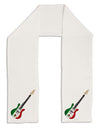 Mexican Flag Guitar Design Adult Fleece 64&#x22; Scarf by TooLoud-TooLoud-White-One-Size-Adult-Davson Sales