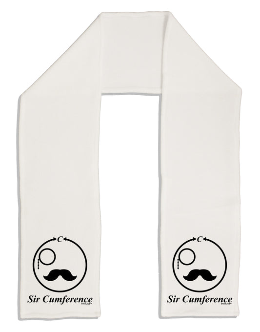 Sir Cumference Adult Fleece 64&#x22; Scarf-TooLoud-White-One-Size-Adult-Davson Sales