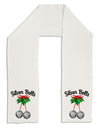 Silver Bells Adult Fleece 64&#x22; Scarf by-TooLoud-White-One-Size-Adult-Davson Sales