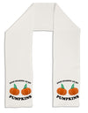 Stop Staring At My Pumpkins Adult Fleece 64&#x22; Scarf by TooLoud-TooLoud-White-One-Size-Adult-Davson Sales