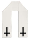 Inverted Cross Adult Fleece 64&#x22; Scarf-TooLoud-White-One-Size-Adult-Davson Sales