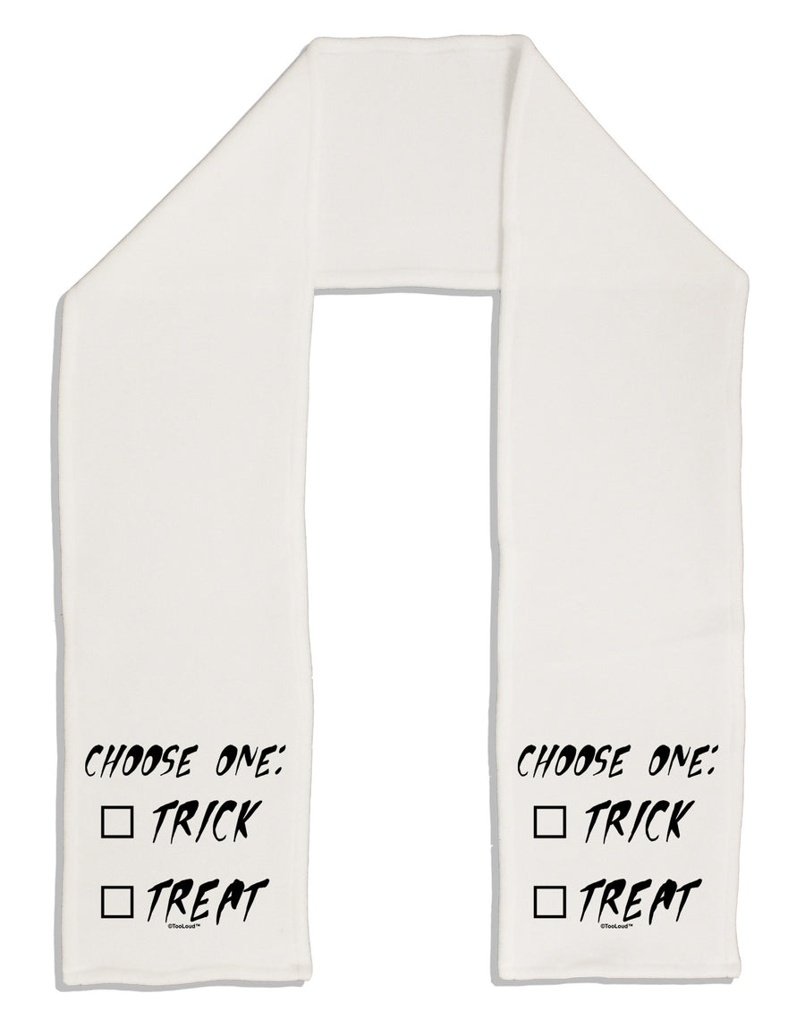 Choose One Unchecked Adult Fleece 64&#x22; Scarf-TooLoud-White-One-Size-Adult-Davson Sales