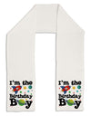 I'm the Birthday Boy - Outer Space Design Adult Fleece 64&#x22; Scarf by TooLoud-TooLoud-White-One-Size-Adult-Davson Sales