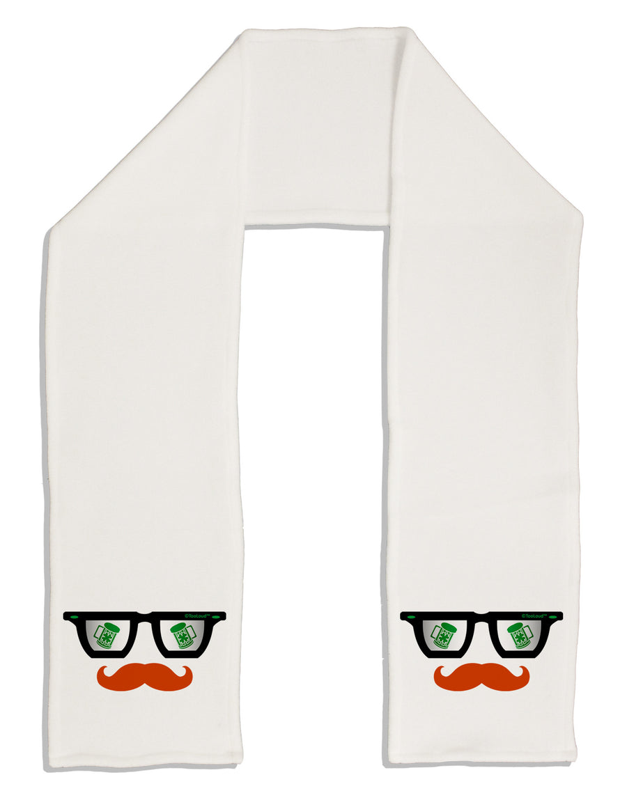 St. Patrick's Day Beer Glasses Design Adult Fleece 64&#x22; Scarf by TooLoud-TooLoud-White-One-Size-Adult-Davson Sales