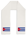 Cuba Flag Cubana Adult Fleece 64&#x22; Scarf by TooLoud-TooLoud-White-One-Size-Adult-Davson Sales