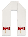 Love Lollipop Adult Fleece 64&#x22; Scarf-TooLoud-White-One-Size-Adult-Davson Sales