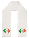 Irish Flag Kiss Adult Fleece 64&#x22; Scarf by TooLoud-TooLoud-White-One-Size-Adult-Davson Sales