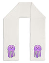 Cute Jellyfish Adult Fleece 64&#x22; Scarf by TooLoud-TooLoud-White-One-Size-Adult-Davson Sales