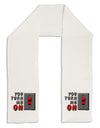 TooLoud You Turn Me On Switch Adult Fleece 64&#x22; Scarf-TooLoud-White-One-Size-Adult-Davson Sales