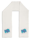 Electro House Equalizer Adult Fleece 64&#x22; Scarf-TooLoud-White-One-Size-Adult-Davson Sales