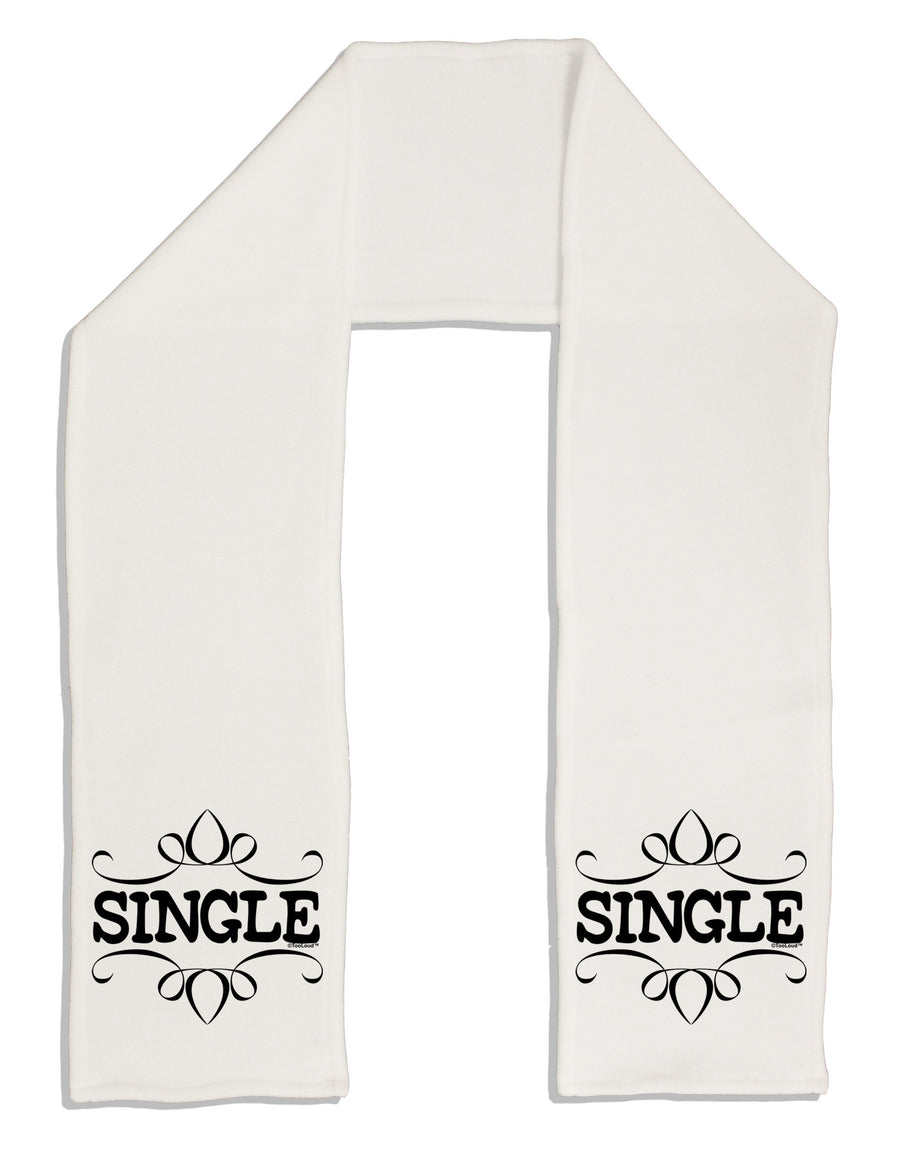 Single Adult Fleece 64&#x22; Scarf by-TooLoud-White-One-Size-Adult-Davson Sales