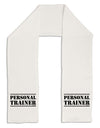 Personal Trainer Military Text Adult Fleece 64 Inch Scarf-Scarves-TooLoud-White-One-Size-Adult-Davson Sales