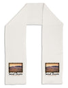 Colorado Sand Dunes Text Adult Fleece 64&#x22; Scarf-TooLoud-White-One-Size-Adult-Davson Sales