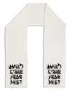 Hardcore Feminist Adult Fleece 64&#x22; Scarf-TooLoud-White-One-Size-Adult-Davson Sales