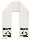 Owl Drink You Under the Table Adult Fleece 64&#x22; Scarf-TooLoud-White-One-Size-Adult-Davson Sales