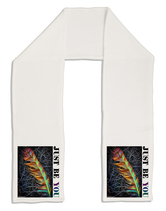 Just Be You - Unique Adult Fleece 64&#x22; Scarf-TooLoud-White-One-Size-Adult-Davson Sales