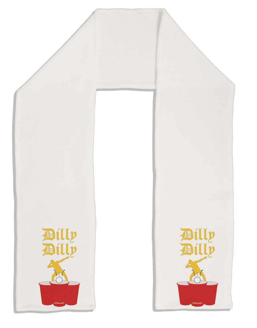 Dilly Dilly Funny Beer Adult Fleece 64&#x22; Scarf by TooLoud-TooLoud-White-One-Size-Adult-Davson Sales