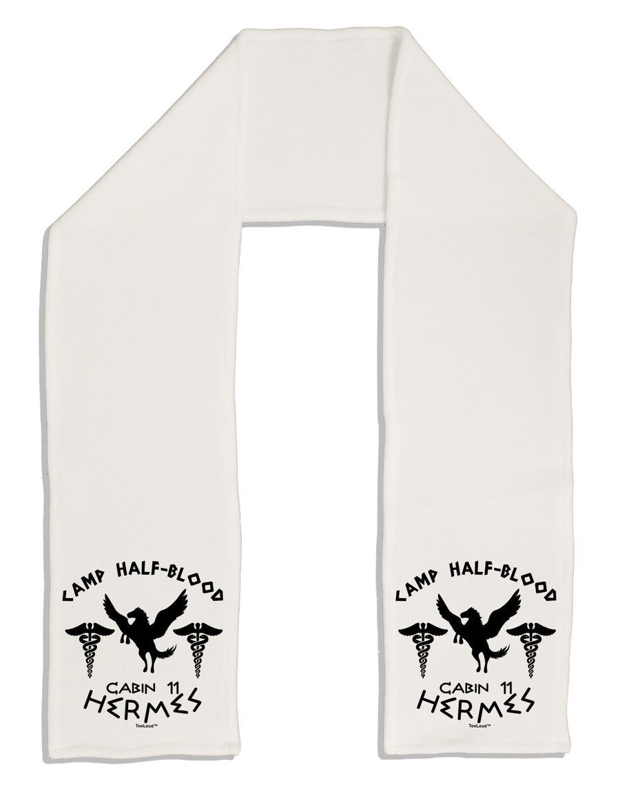 Camp Half Blood Cabin 11 Hermes Adult Fleece 64&#x22; Scarf by-TooLoud-White-One-Size-Adult-Davson Sales