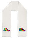 I Heart My Boyfriend - Rainbow Adult Fleece 64&#x22; Scarf-TooLoud-White-One-Size-Adult-Davson Sales