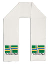 Portland Oregon Flag Text Adult Fleece 64&#x22; Scarf-TooLoud-White-One-Size-Adult-Davson Sales