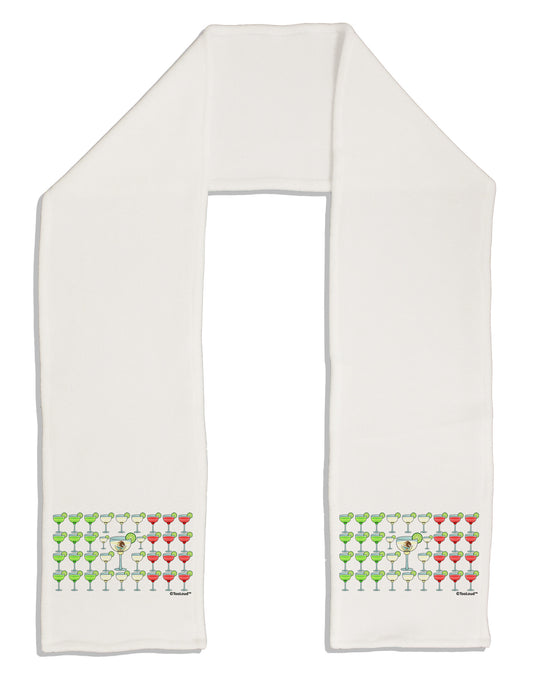 Mexican Flag of Margaritas Adult Fleece 64&#x22; Scarf by TooLoud-TooLoud-White-One-Size-Adult-Davson Sales