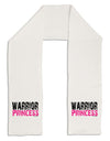 Warrior Princess Pink Adult Fleece 64&#x22; Scarf-TooLoud-White-One-Size-Adult-Davson Sales