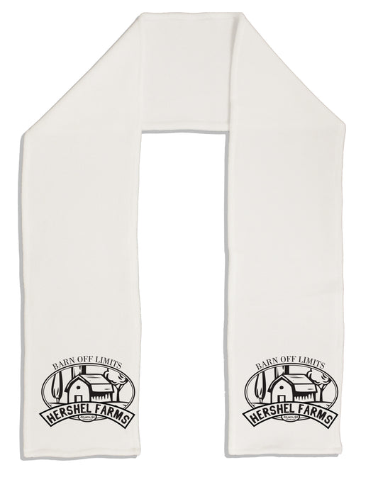 Hershel Farms Adult Fleece 64&#x22; Scarf by TooLoud-TooLoud-White-One-Size-Adult-Davson Sales
