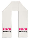 Pitch Slapped - Pink Adult Fleece 64&#x22; Scarf-TooLoud-White-One-Size-Adult-Davson Sales