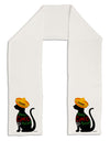 Happy Cinco de Meow - Cinco de Mayo Cat Adult Fleece 64&#x22; Scarf by TooLoud-TooLoud-White-One-Size-Adult-Davson Sales