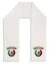 Soccer Ball Flag - Mexico Adult Fleece 64&#x22; Scarf-TooLoud-White-One-Size-Adult-Davson Sales