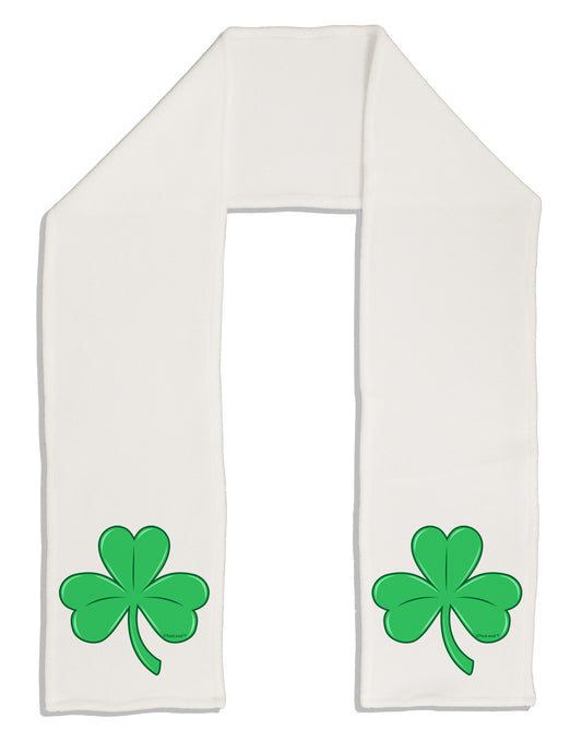 Shamrock Vector Design Adult Fleece 64&#x22; Scarf by TooLoud-TooLoud-White-One-Size-Adult-Davson Sales