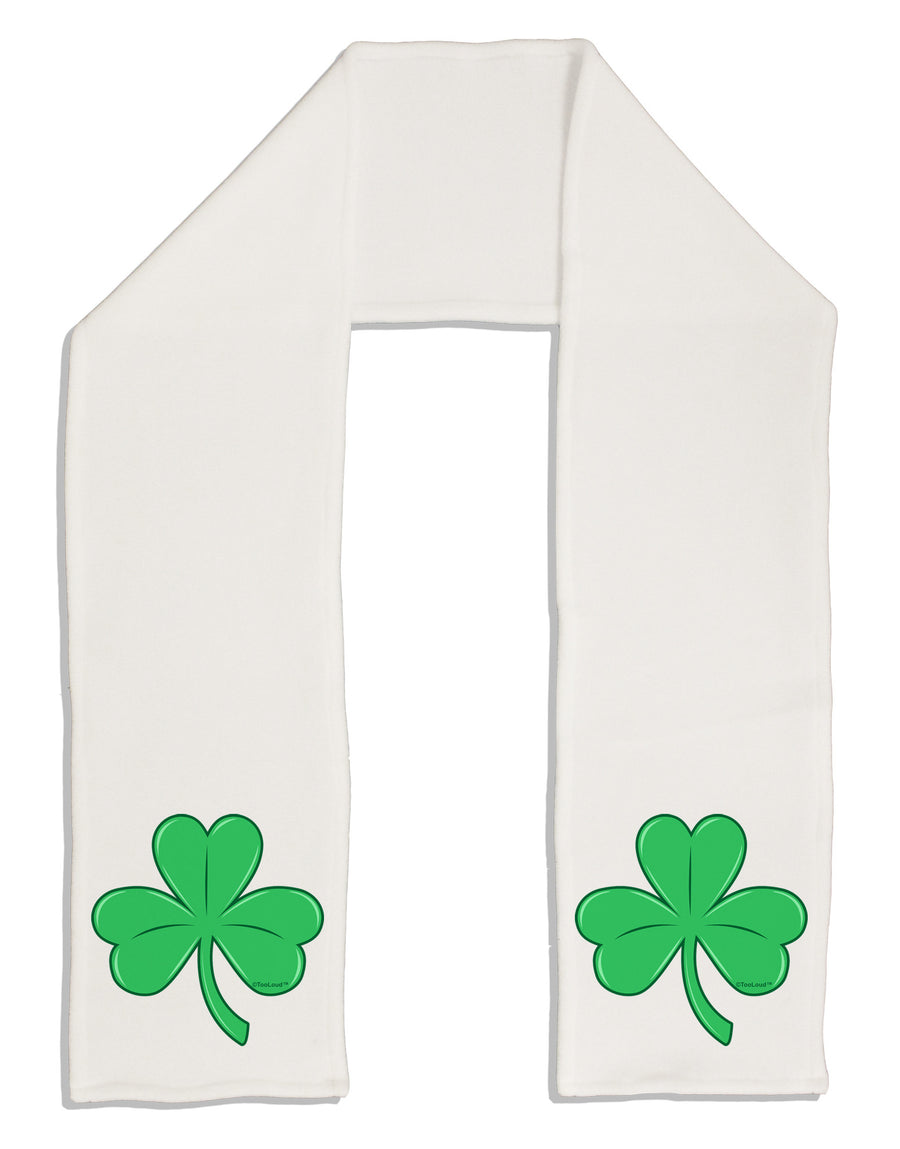 Shamrock Vector Design Adult Fleece 64&#x22; Scarf by TooLoud-TooLoud-White-One-Size-Adult-Davson Sales