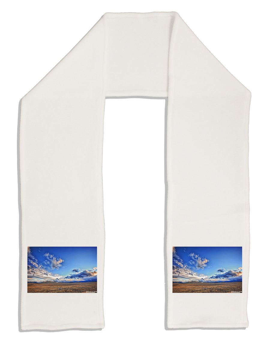 Garden of the Gods Colorado Adult Fleece 64&#x22; Scarf-TooLoud-White-One-Size-Adult-Davson Sales