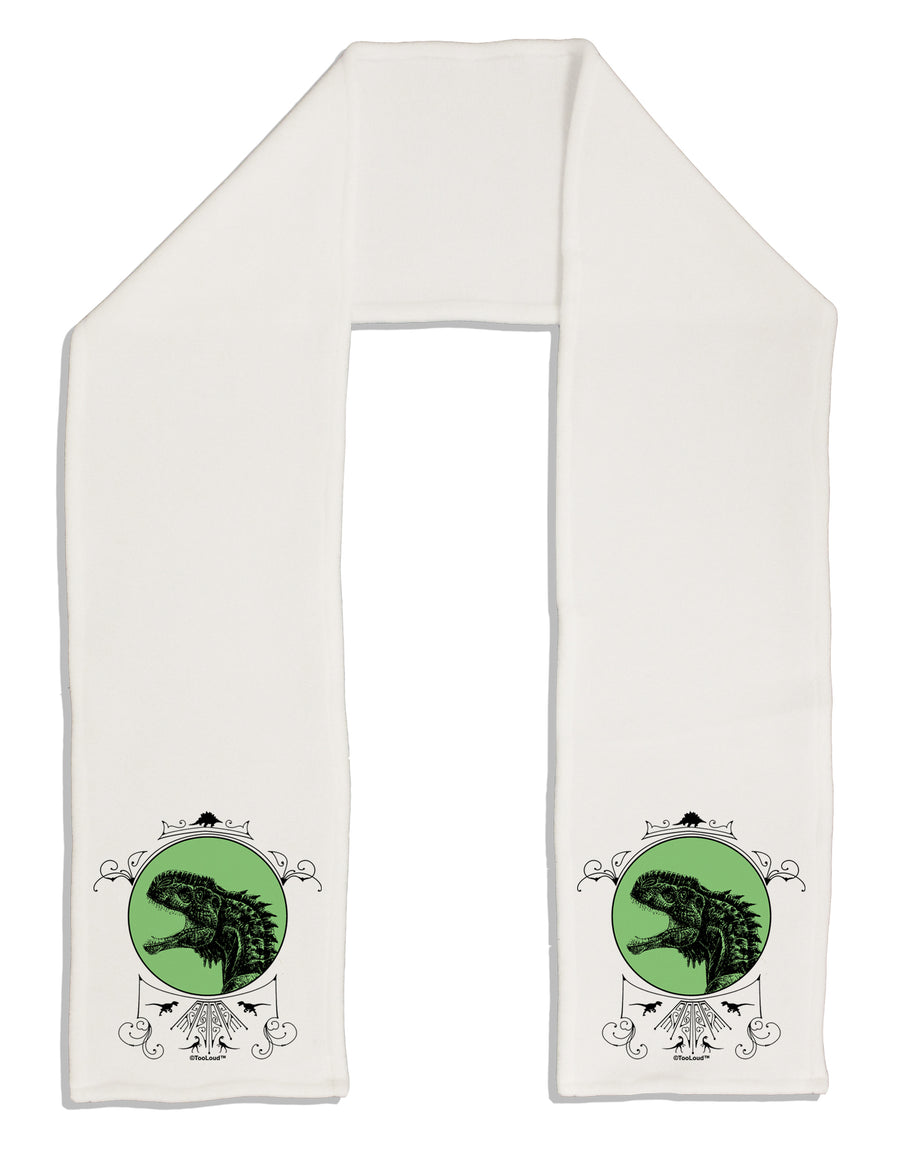 Jurassic Dinosaur Face Adult Fleece 64&#x22; Scarf by TooLoud-TooLoud-White-One-Size-Adult-Davson Sales