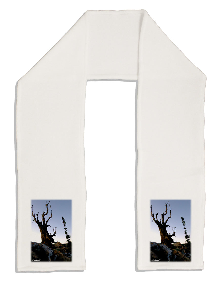 Colorado Mountain Scenery Adult Fleece 64&#x22; Scarf-TooLoud-White-One-Size-Adult-Davson Sales