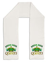 Green Beer Queen Adult Fleece 64&#x22; Scarf-TooLoud-White-One-Size-Adult-Davson Sales