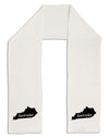 Kentucky - United States Shape Adult Fleece 64&#x22; Scarf by TooLoud-TooLoud-White-One-Size-Adult-Davson Sales