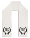 Best Mom - Wreath Design Adult Fleece 64&#x22; Scarf by TooLoud-TooLoud-White-One-Size-Adult-Davson Sales