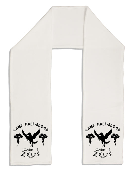 Camp Half Blood Cabin 1 Zeus Adult Fleece 64&#x22; Scarf by-TooLoud-White-One-Size-Adult-Davson Sales