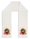 Festive Diya and Rangoli Adult Fleece 64&#x22; Scarf by-TooLoud-White-One-Size-Adult-Davson Sales