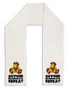 Devour Reanimate Repeat Adult Fleece 64&#x22; Scarf by TooLoud-TooLoud-White-One-Size-Adult-Davson Sales